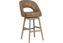 adelia brown barstool   
