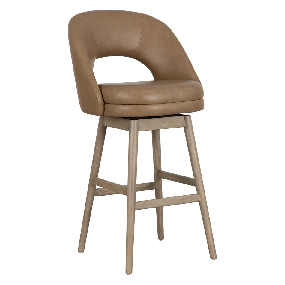 adelia brown barstool   