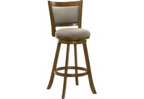 adrianne static grey barstool   
