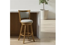 adrianne static grey barstool   