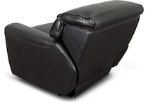 alara black leathe rpower recliner   
