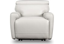 alara fog leather leathe rpower recliner   