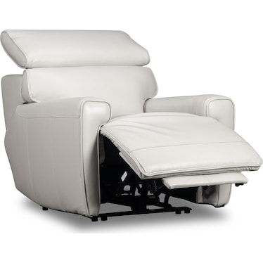 ALARA LEATHER POWER RECLINER