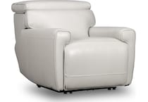 alara fog leather leathe rpower recliner   