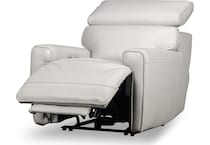 alara fog leather leathe rpower recliner   