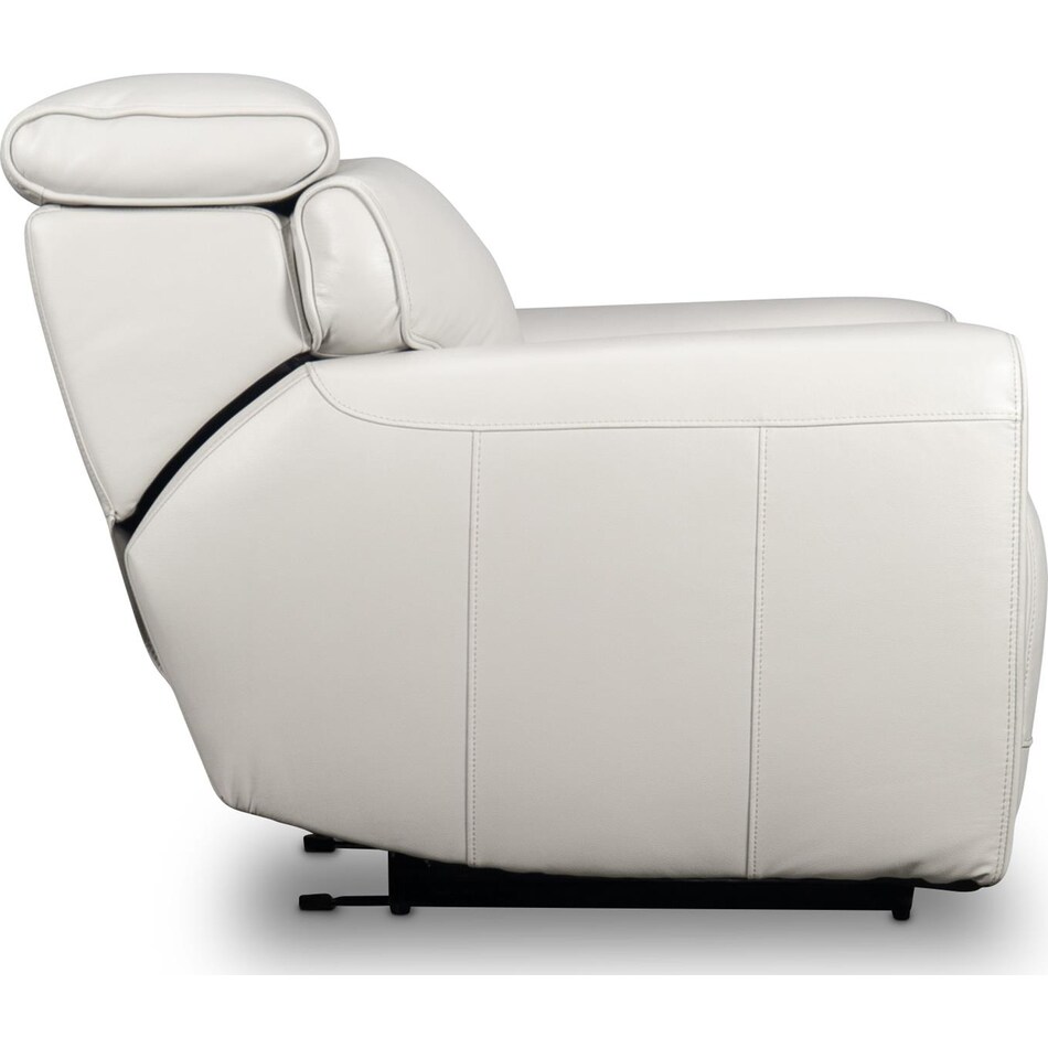 alara fog leather leathe rpower recliner   