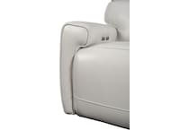 alara fog leather leathe rpower recliner   