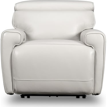 ALARA LEATHER POWER RECLINER