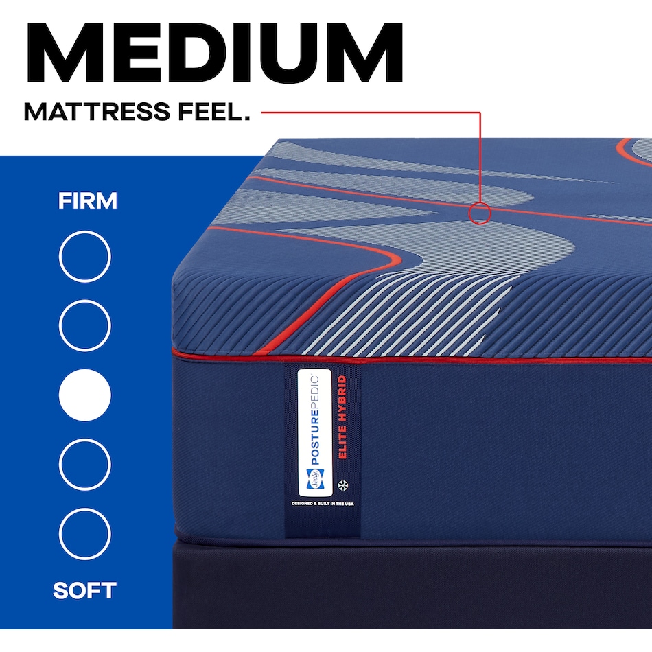 albany ii hybrid medium mattress cal king   
