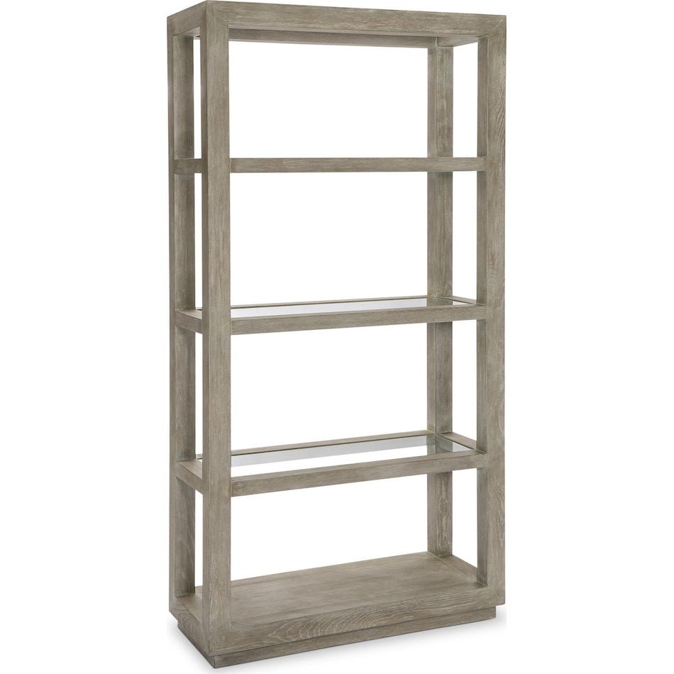 albion pewter accent bookcase   