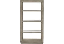 albion pewter accent bookcase   