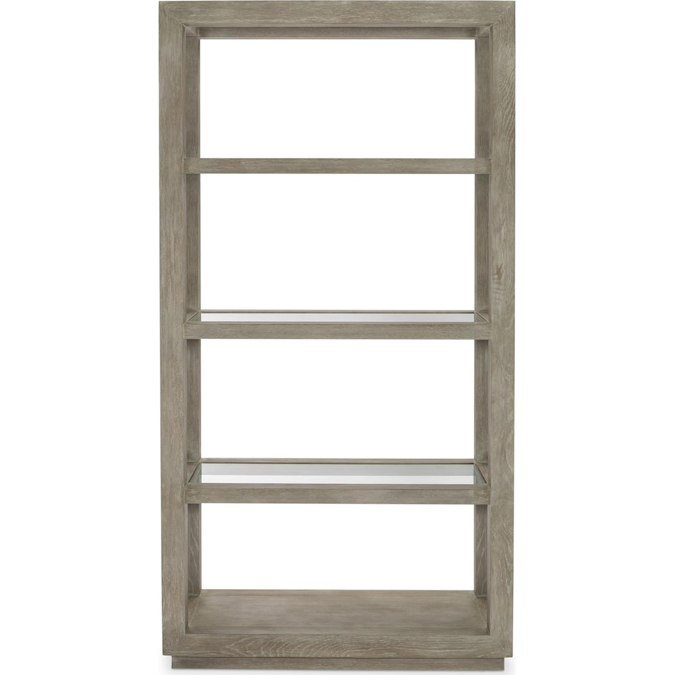 albion pewter accent bookcase   