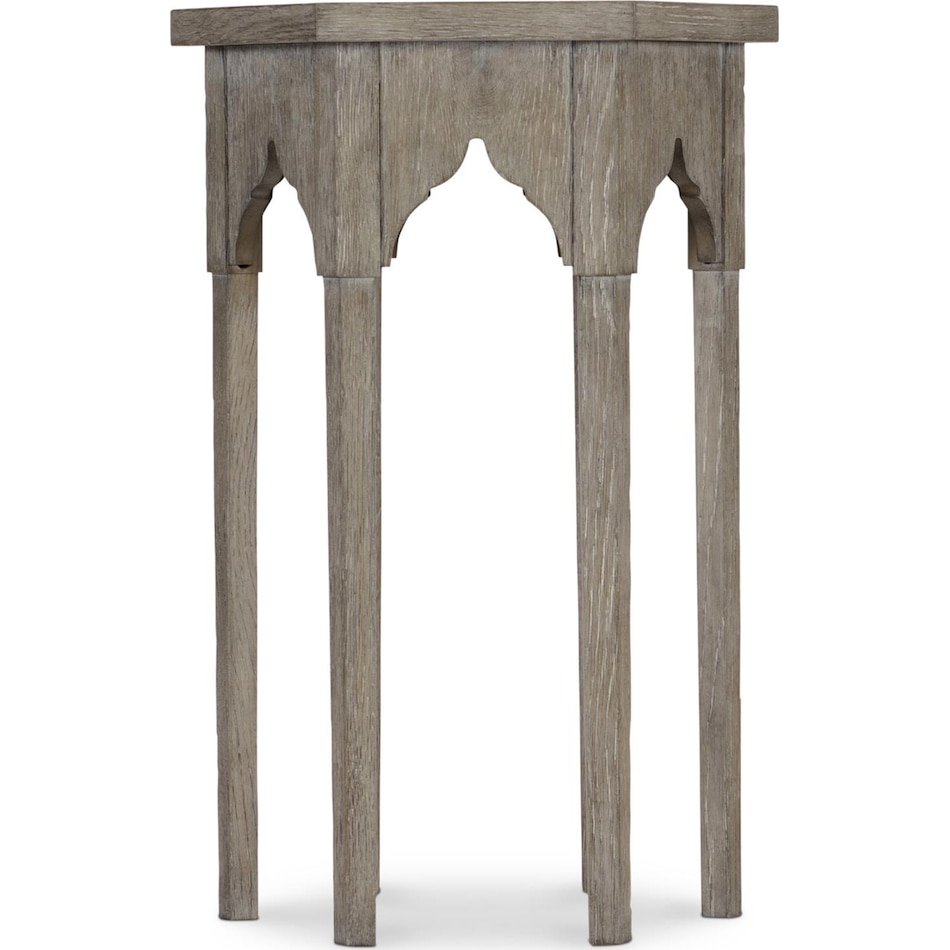 albion pewter end table   