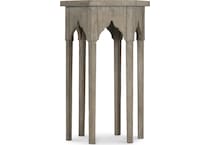 albion pewter end table   