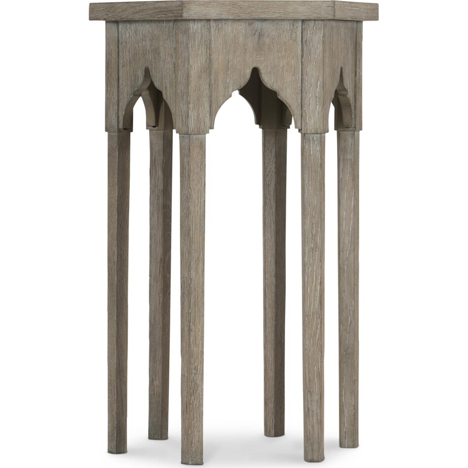 albion pewter end table   