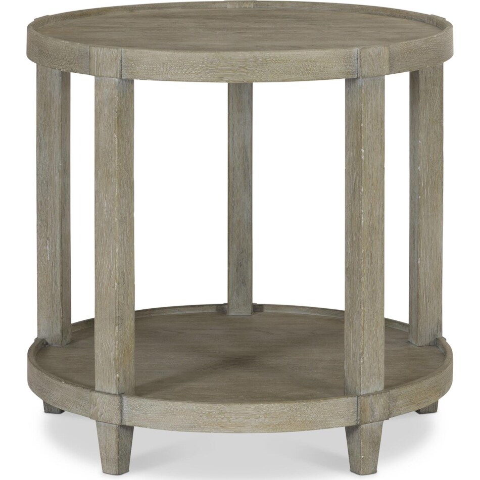albion pewter end table   