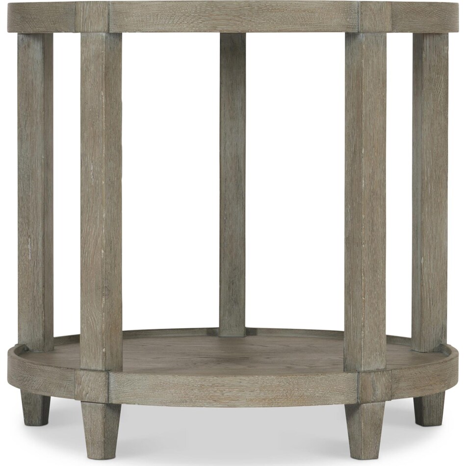 albion pewter end table   