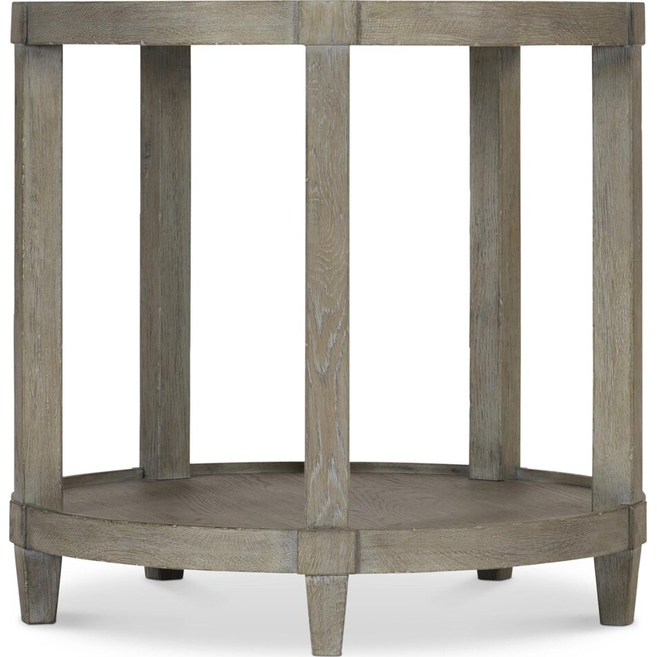 albion pewter end table   