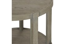 albion pewter end table   