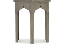 albion pewter end table   