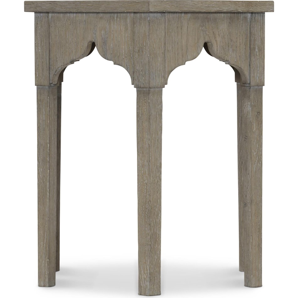 albion pewter end table   