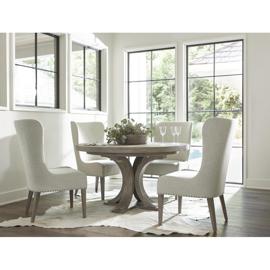 albion pewter host chair   