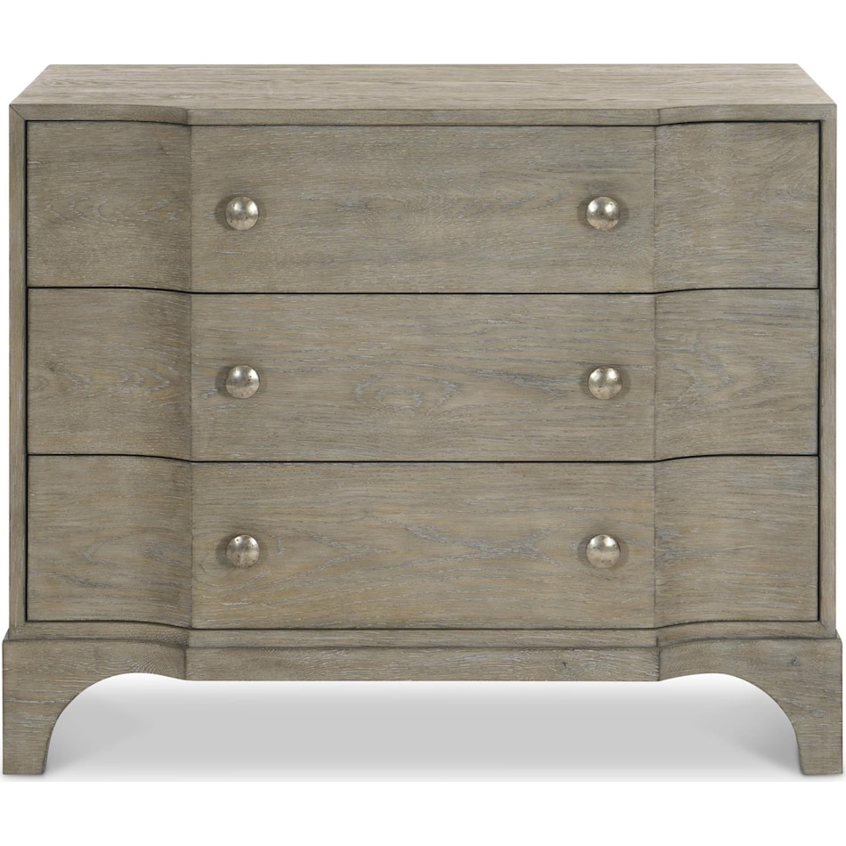 albion pewter nightstand   