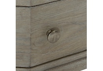 albion pewter nightstand   