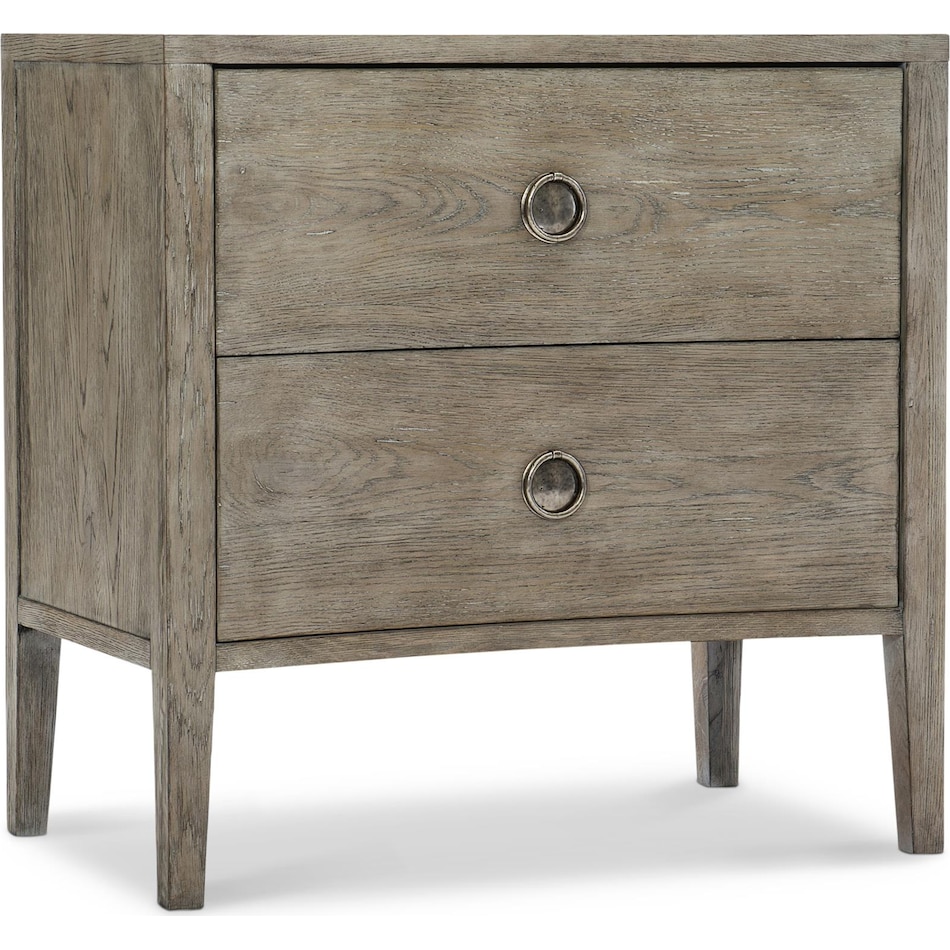 albion pewter nightstand   