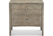 albion pewter nightstand   