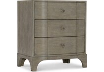 albion pewter nightstand   