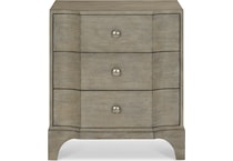 albion pewter nightstand   