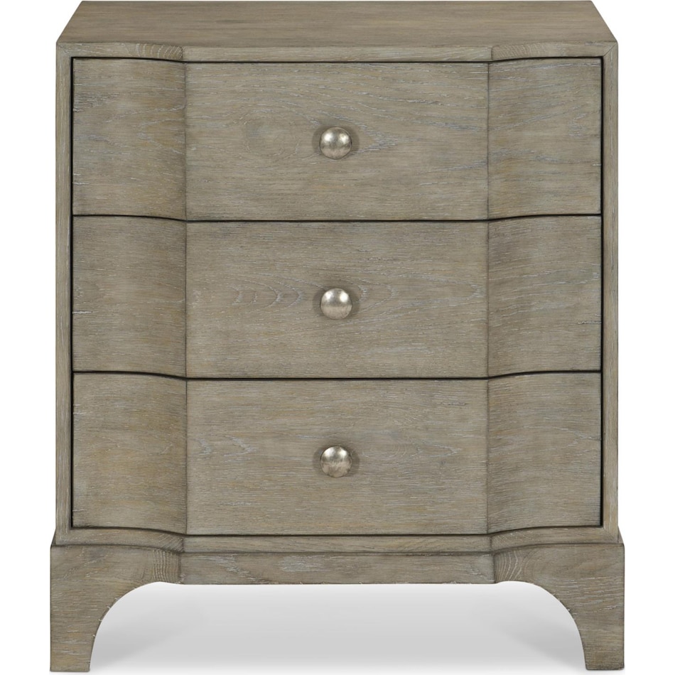 albion pewter nightstand   