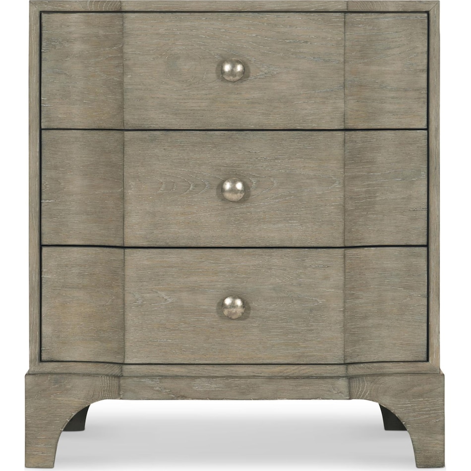 albion pewter nightstand   