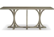 albion pewter sofa table   