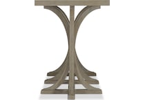 albion pewter sofa table   