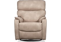aldric stone swivel glider recliner   