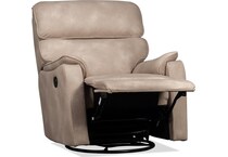 aldric stone swivel glider recliner   