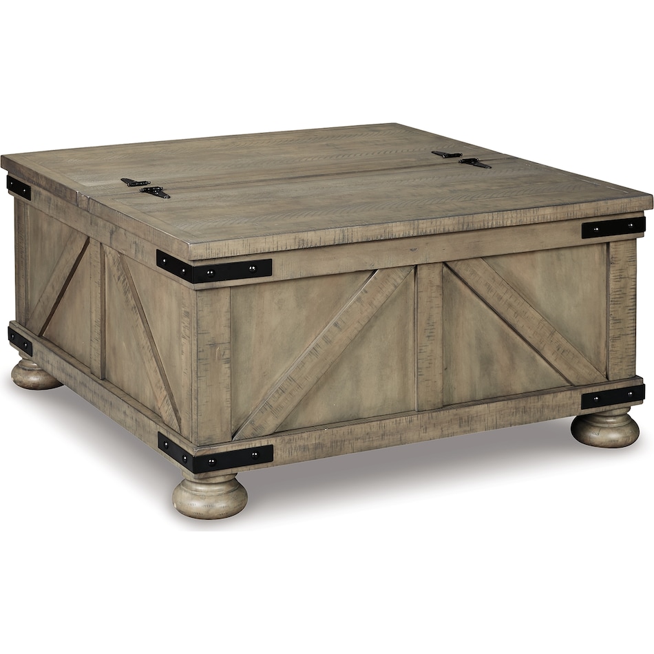 aldwin brown cocktail table   