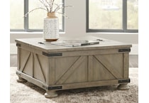 aldwin brown cocktail table   