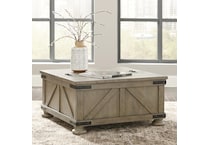 aldwin brown cocktail table   