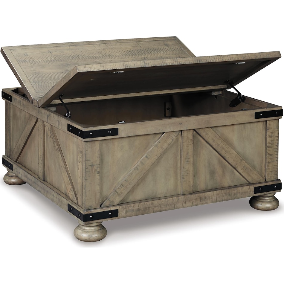 aldwin brown cocktail table   