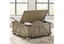 aldwin brown cocktail table   