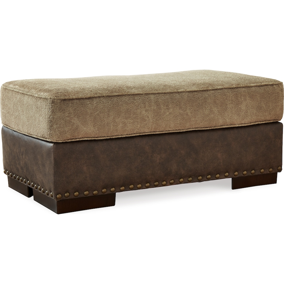 alesbury chocolate ottoman   