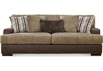 alesbury chocolate sofa   