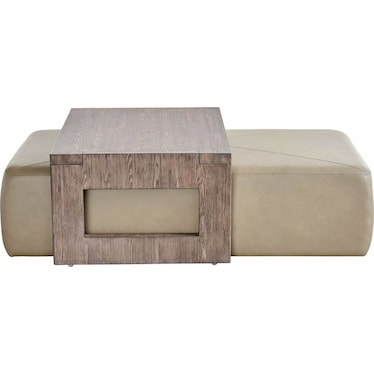 DWELL BOULDER NESTING COCKTAIL OTTOMAN