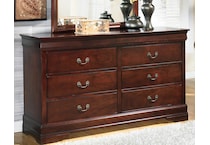 alisdair reddish brown dresser   