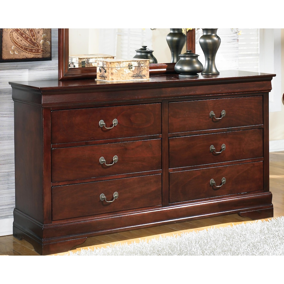 alisdair reddish brown dresser   