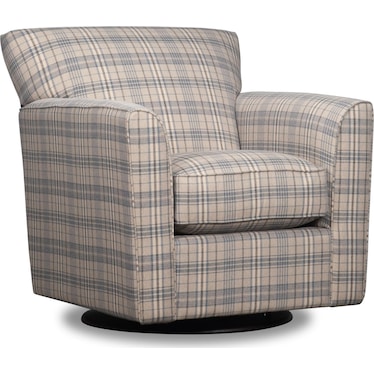 ALLEGRA SWIVEL GLIDING CHAIR