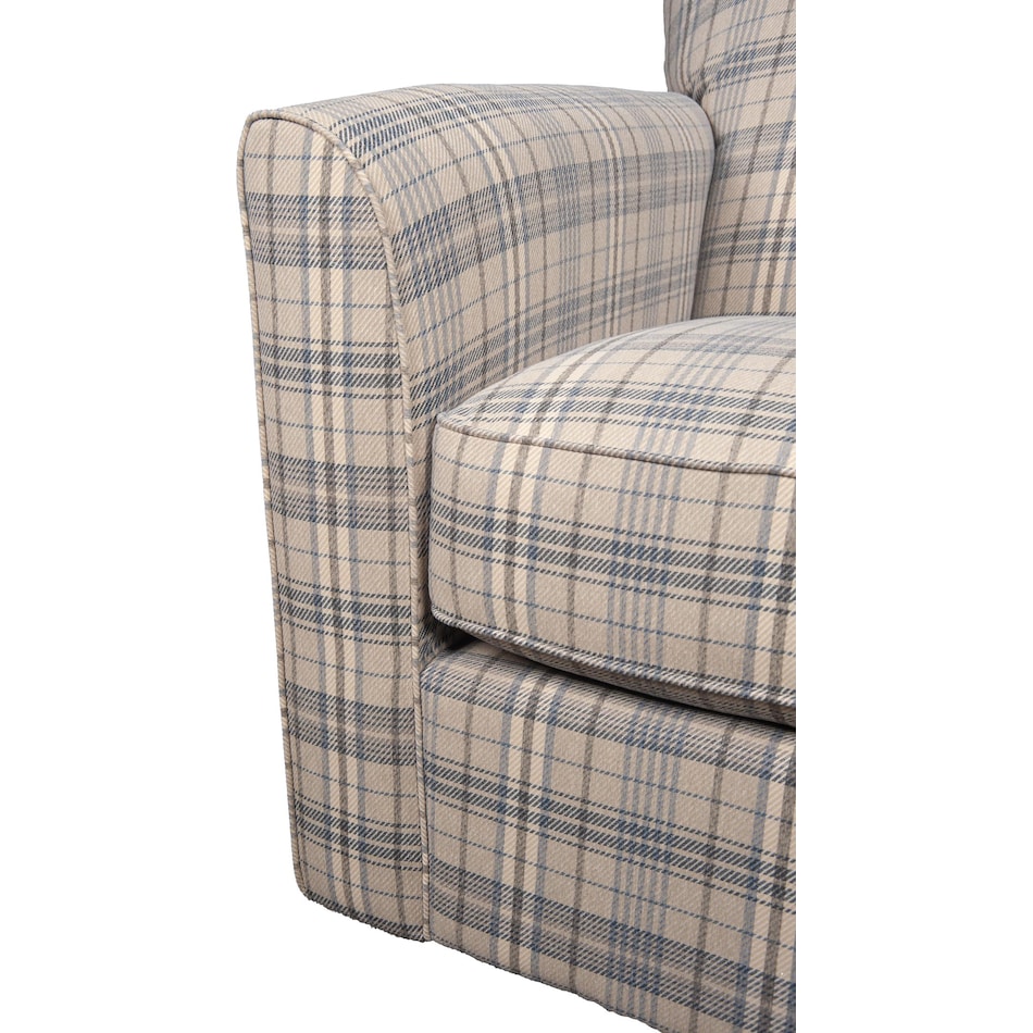 allegra sand accent chair   